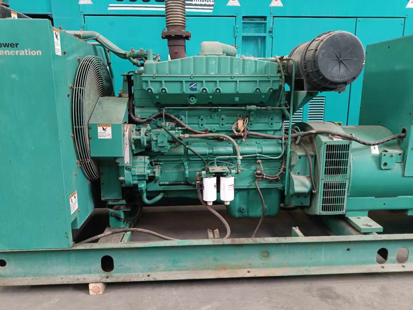 仓山过载会对 600kW 柴油发电机组造成哪些损害?